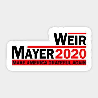Weir Mayer 2020 - 1 Sticker
